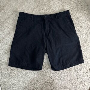 Pre-Loved Freeworld Walker Standard Men's Charcoal Gray Flat Front Shorts 34